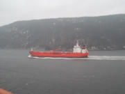 kleiner Tanker im Oslofjord