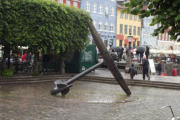 großer Anker am Nyhavn