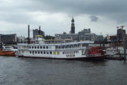 das Fahrgastboot Mississippi Queen