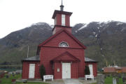 die historische Fjærland kirke