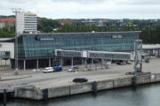 das Color Line Terminal am Norwegenkai