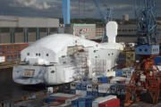 Neubau der Superyacht "A" bei German Naval Yards Kiel