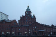 Blick zur Uspenski-Kathedrale vom Nordhafen