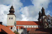 Blick zur Domkirche Sankt-Maria von Visby