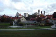 Stadtansicht von Almedalen Park