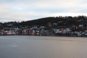 Blick auf Drøbak im Oslofjord