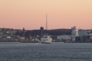 Helsingborg auf der schwedischen Seite