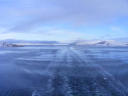 Fahrt durch den Varangerfjord