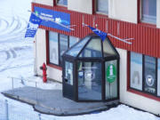 Tourist-Info und Eisbärenclub in Hammerfest