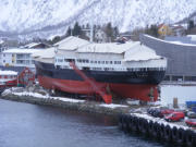 die alte Finnmarken in Stokmarknes