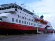 an der Pier in Sandnessjøen