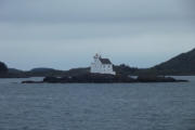 Søndre Kattland fyr vor Farsund