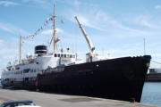 MS "Nordstjernen" im Hafen von Aarhus