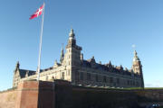 Schloss Kronborg mit integrieren Leuchtfeuer