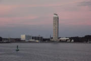 das Maritim Hotel Travemünde mit integrieren Leuchtfeuer